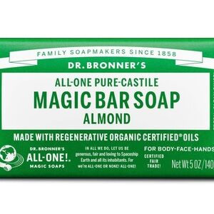 Dr. Bronner's Magic Bar Soap Almond